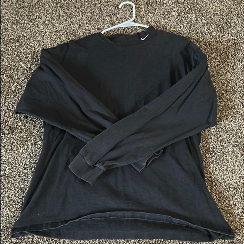 Nike Black Long Sleeve Crewneck Shirt